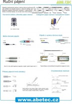 Výuková tabule - Ruční pájení (laminace)