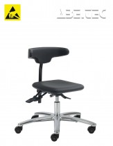 Clean room ESD pracovní židle Pu-Soft Touch C–WG1813AP