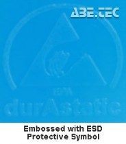 ESD dávkovací lahvička One-Touch durAstatic®, modrá, 120ml, 35282