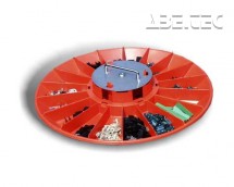 Náhradní talíř do karuselů, oranžový, 600mm, neESD