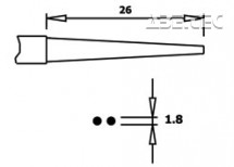 Úchopové kleště PN 5025, kulaté