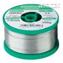 Trubičková pájka Sn60Pb39Cu1, HF32 (Ø1,0mm, 250g)