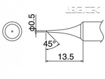 Pájecí hrot T18-C05