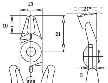 Štípací kleště TR 5000