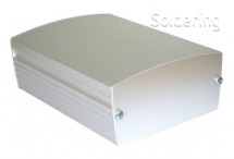 Gie-Tec - Přístrojová krabička ST 1-103, hliníková, 103 x 80 x 40 mm