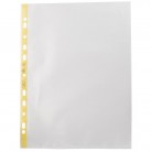 DESCO Europe - Disipativní prospektové obaly, průhledné, A4, 11 otvorů, 100ks/bal, 238756