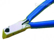 OEM BM - Štípací kleště se šikmou hlavou 30°, bez fasety