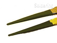 OEM BM - Přesná pinzeta s kulatou špičkou, 120mm