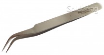 OEM BM - Přesná pinzeta se zahnutou špičkou, 110mm