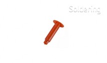 OEM PR - Dávkovací kartuš DispensTec, bez pístu, 5cc, oranžová, 50ks/bal