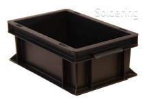 OEM PR - ESD přepravka StaticTec Newbox 5, 300x300x120mm