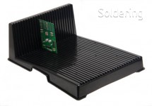 OEM PR - ESD držák na DPS StaticTec, 355x270x130mm, černý