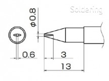  - Pájecí hrot T12-DL08