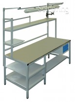 Balicí stůl Kult - 1700 x 800 mm  - nerezová deska