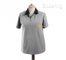 OEM PR - ESD polotriko s krátkým rukávem StaticTec, šedé, XXL