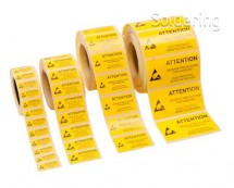 OEM PR - ESD štítky StaticTec, samolepicí, 12x22mm, 1000ks/role