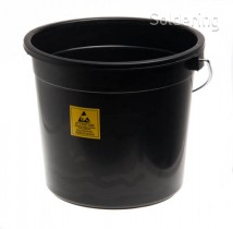 OEM PR - ESD kyblík StaticTec, 14l, 290x250mm, černý