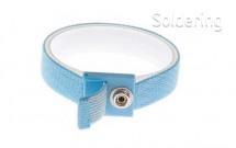 OEM PR - Uzemňovací náramek StaticTec, antialergický, modrý, 10mm