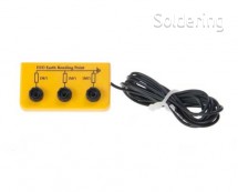 OEM PR - Zemnicí box StaticTec, 3x4mm banánek, 1MOhm