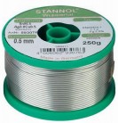 Stannol - Trubičková pájka Sn96Ag3Cu1 Flowtin, KS100 (Ø0,5mm, 500g)